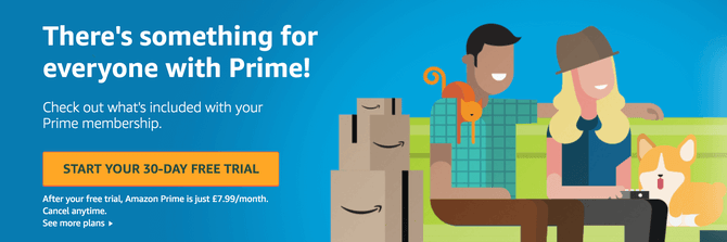 Amazon prime free trial